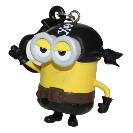 Minion Pirate 3D Minions Clip On Key Ring £3.99